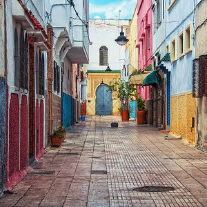 摩洛哥拉巴特市Rabat背景图片