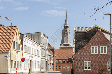 旧城景象丹麦欧洲的图片