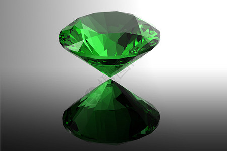 祖母绿黑色背景上的珠宝石圆形图片