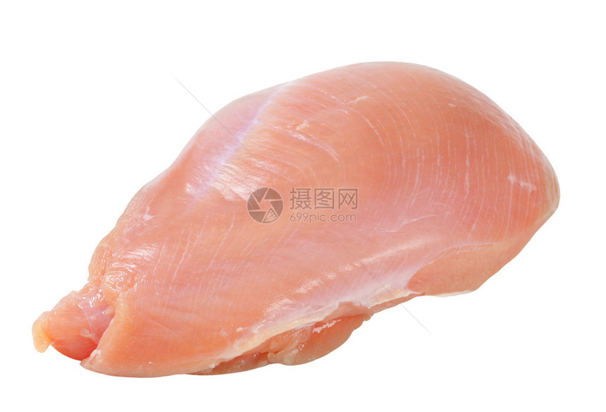 Raw火鸡胸图片