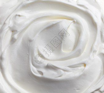 酸奶油背景的片段图片