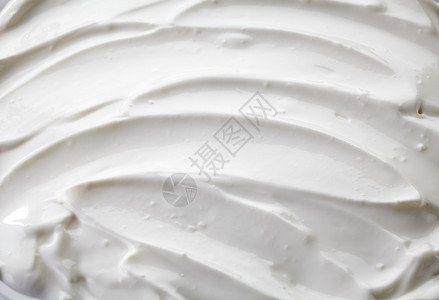 酸奶油背景的片段图片