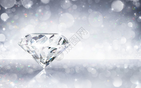钻石在闪亮的图片