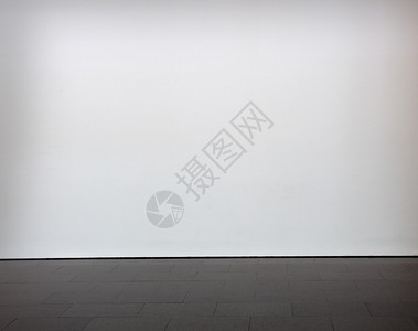 白色干净的空白墙背景图片