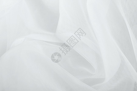 雪纺薄纱织物纹理背景百褶裙面料质地特写plisse织物背景图片