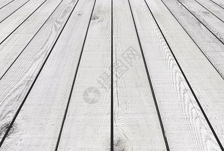 白色木户外地板纹理和背景背景图片