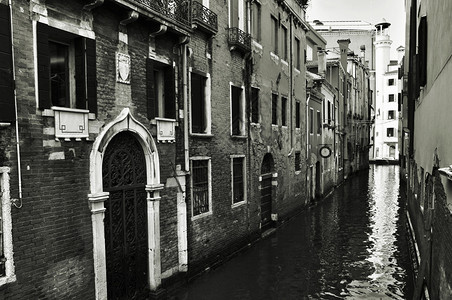 意大利威尼斯的运河图片