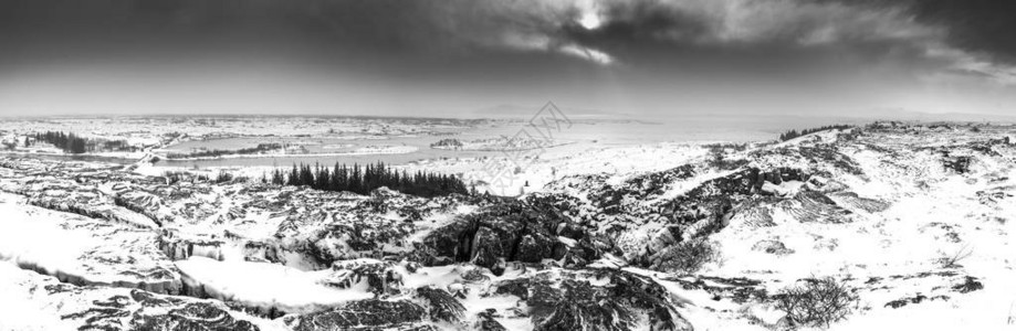 冰岛欧洲黑白雪覆盖着图片