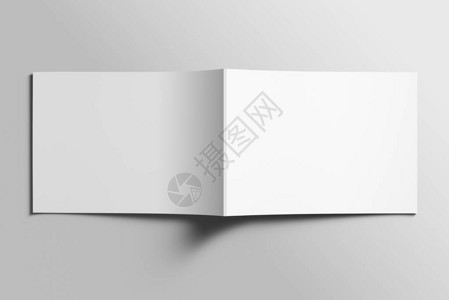 光灰色背景的BlankA4摄影现实版风背景图片