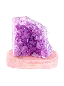 详细的天然紫水晶结构图片