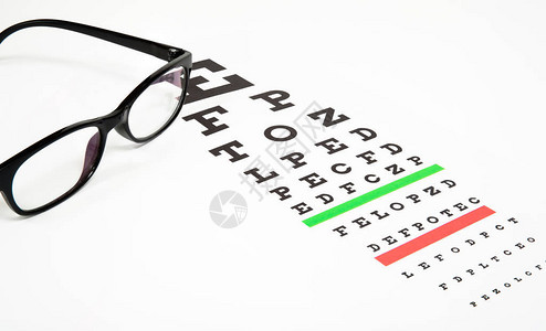 视力测试图表背景的图片