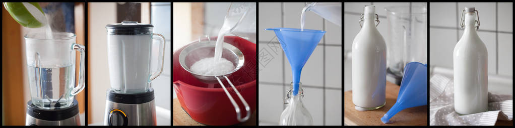 自制椰奶的制作方法图片