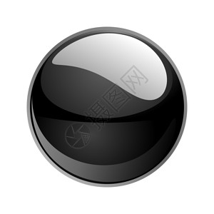 3D黑球背景图片