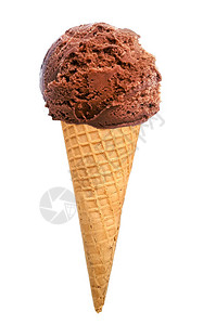 巧克力冰淇淋白底面图片