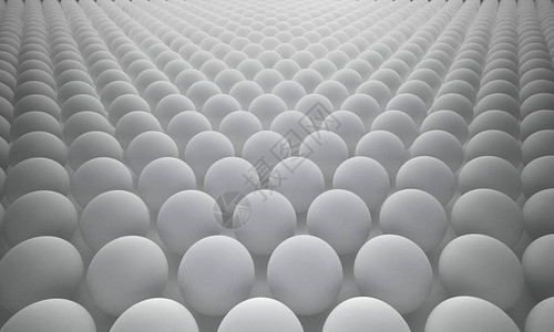 球体3d抽象白色背景渲染插图图片