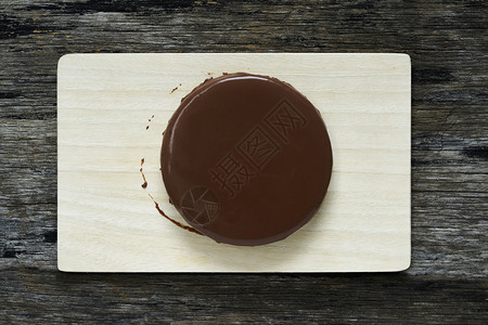 木板巧克力芝士蛋糕Top图片
