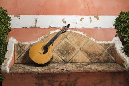 一种葡萄牙传统吉他乐器在图片