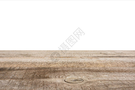 白色背景上的棕色木地板模图片