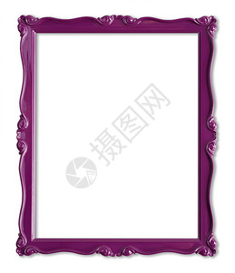 漂亮的紫色相框图片