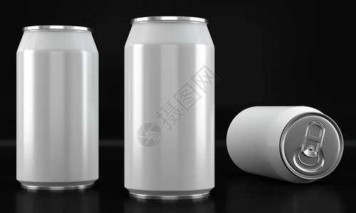 3d白饮料制成的白色饮料可以在黑图片