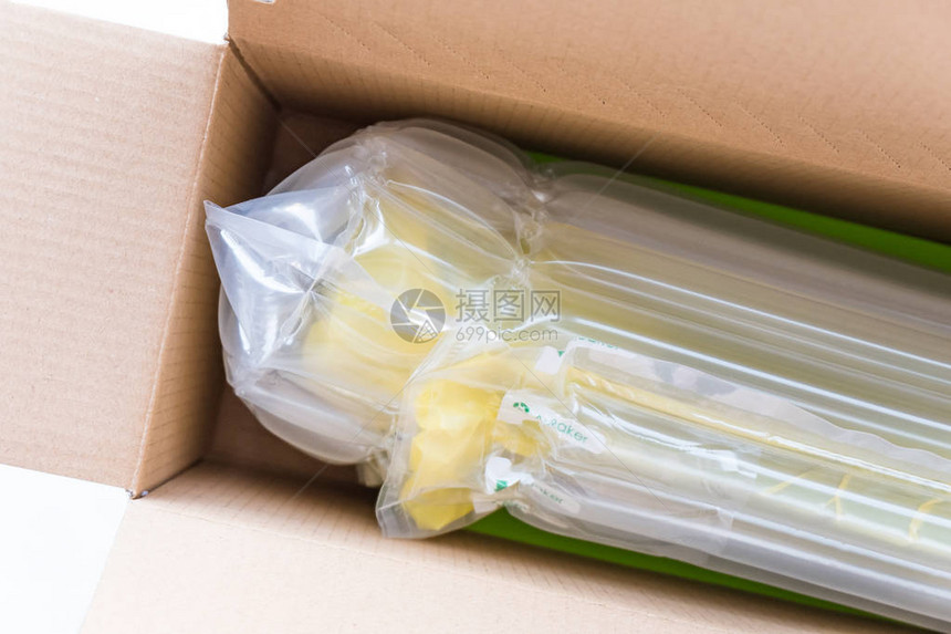 透明空气包装货物保护塑料包图片