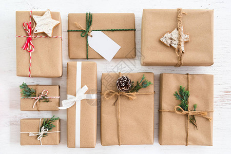 圣诞乡村礼物盒系列图片