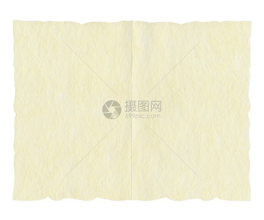贺卡信纸羊皮纸孤立在白色图片