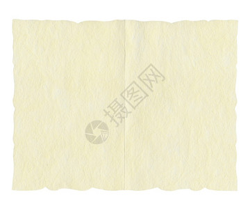 贺卡信纸羊皮纸孤立在白色背景图片