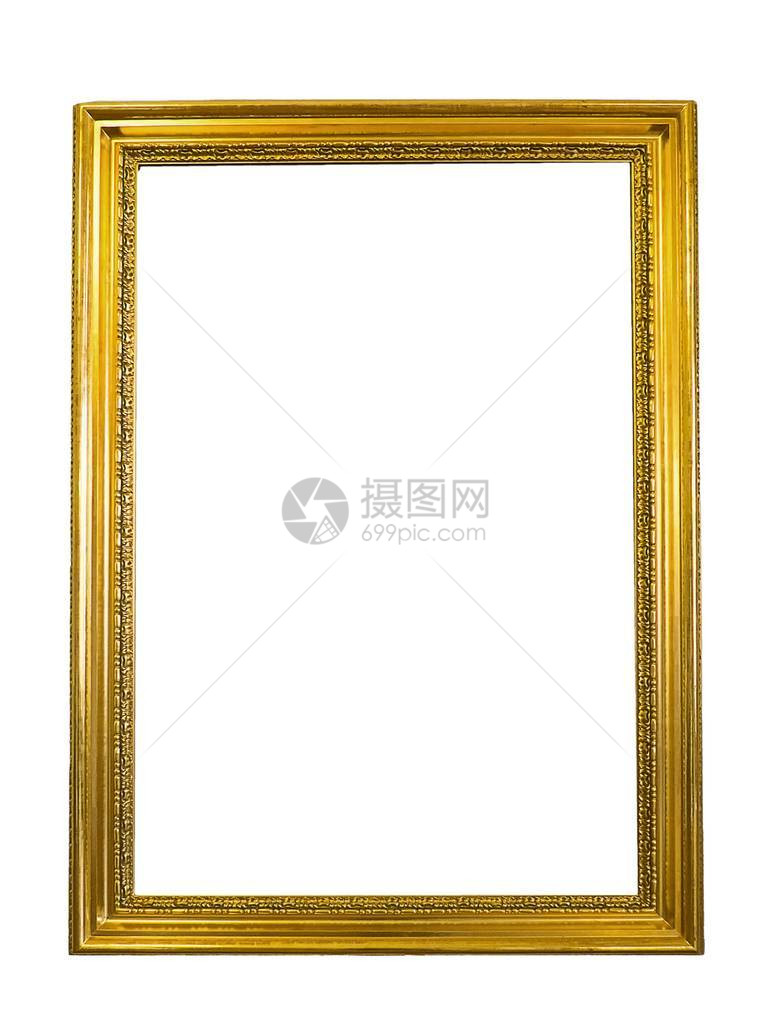 用于图片或镜子的镀金木框图片