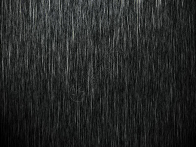 不透水黑色上的雨抽象背景插画