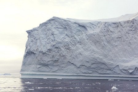 格陵兰的北极海洋上图片