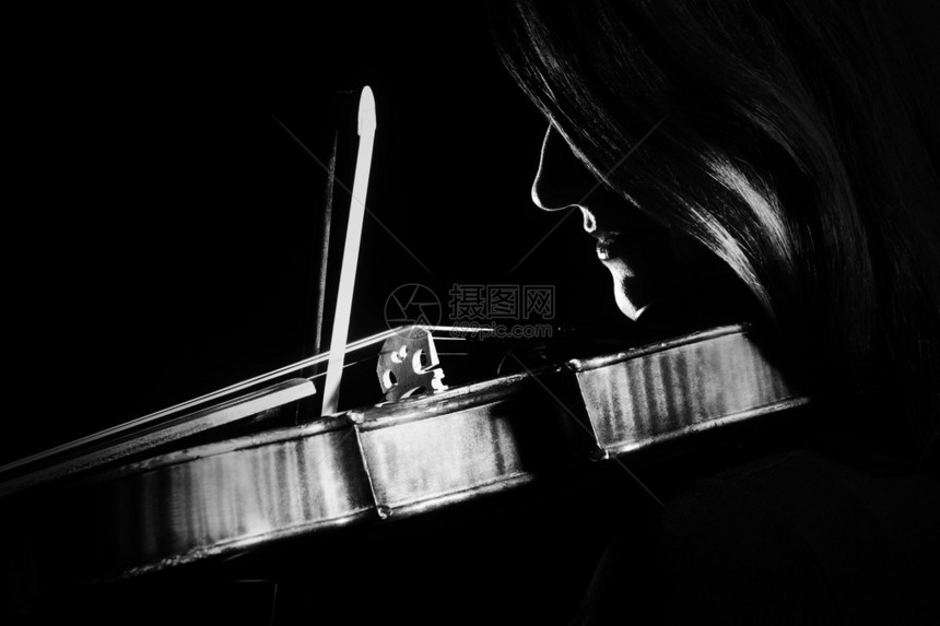 小提琴演奏家小提琴家管弦乐队的乐器演奏小提图片