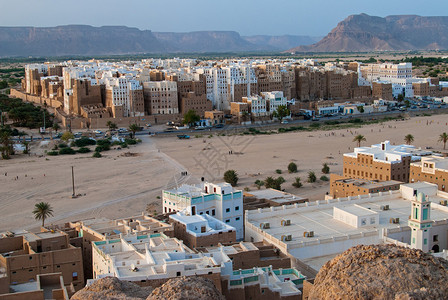 教科文组织在也门的世界遗产址Shi图片