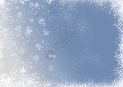 雪花圣诞背景背景图片