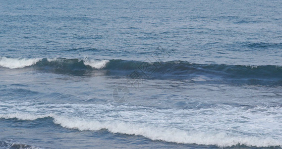 海浪观背景图片