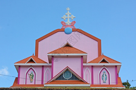 印度喀拉邦的教堂图片