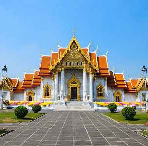 柏加马佛寺是泰国Bangkok的一九图片