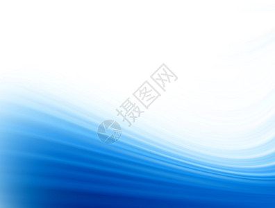 白背景上的蓝色动态波背景图片