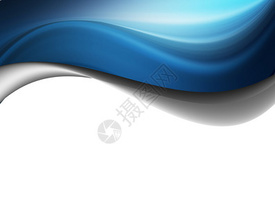 扎皮翁蓝色和灰色的动态背景抽象波设计图片