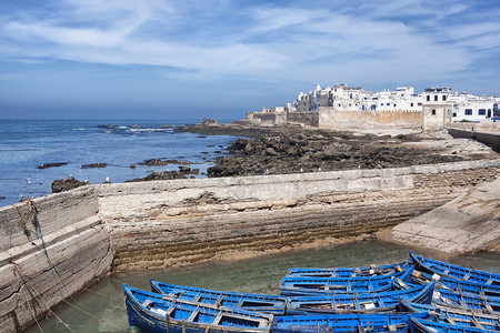 沿海城镇Essaouira在摩洛哥图片