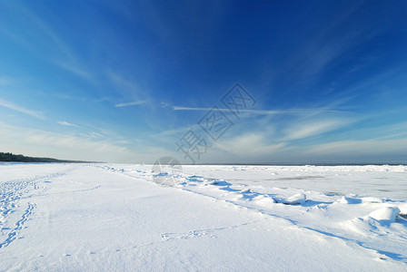 冰沙漠冬季景观图片