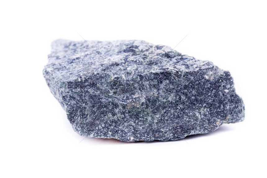 白色背景的金属矿石Dumort图片