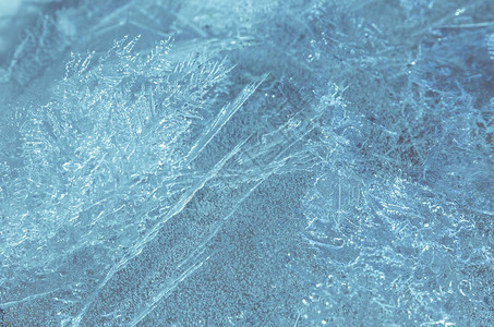 冰雪的蓝色冷冻背景摘图片