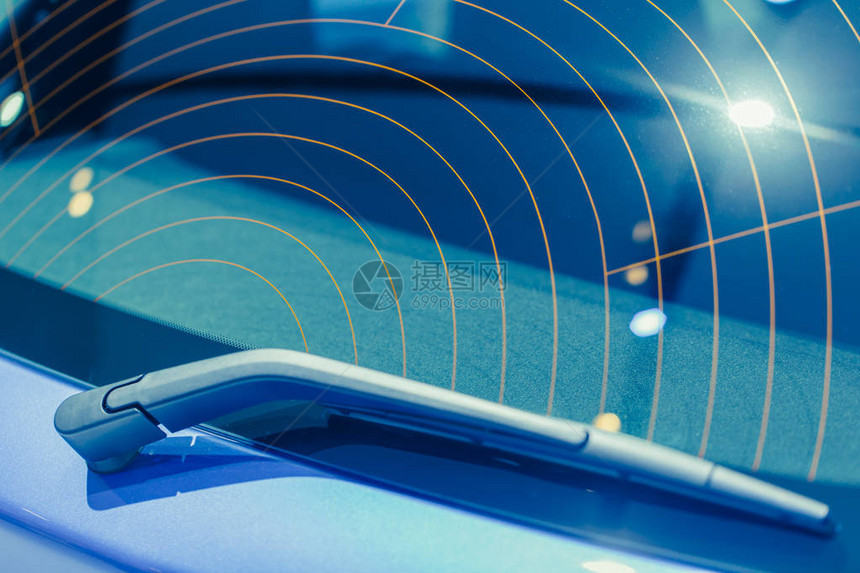 防雾玻璃暖电线安全驱动器技术蓝色音调Technology图片