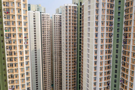 香港住宅建筑立面图片