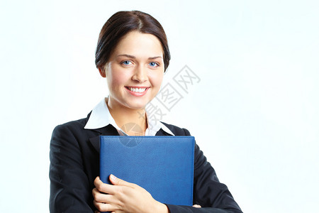 一个成功的商业女商人的肖像图片