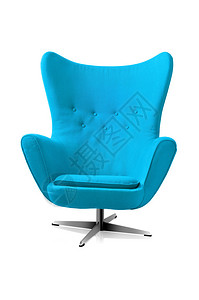 蓝色现代风格的椅子隔图片