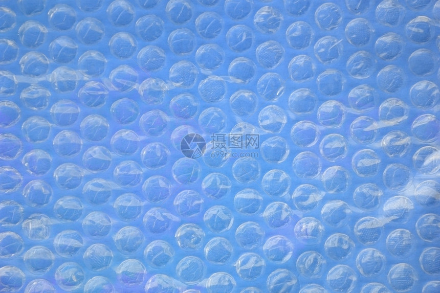 蓝色塑料气泡包装图案图片