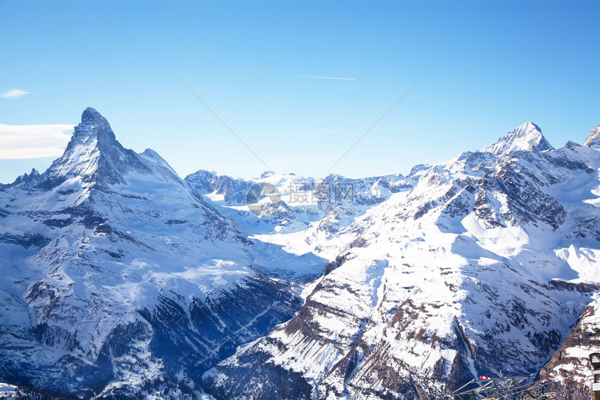 瑞士采尔马特的马特宏峰山图片