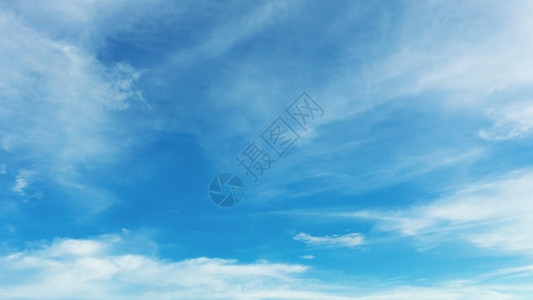 蓝色天空和白云模糊多图片